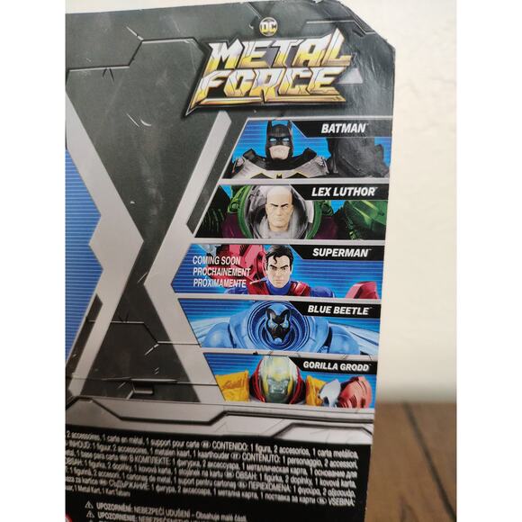 DC Comics, Metal Force Team Up Batman Toy Figure With Card - Picture 4 of 6